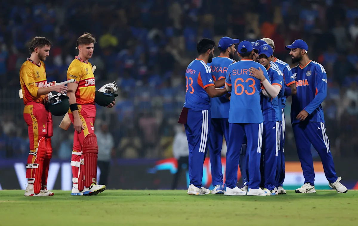 Hardik Pandya's Fifty Powers India to Crushing T20 WC Win Over Zimbabwe